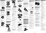 Предварительный просмотр 2 страницы Sony D-E771 Operating Instructions  (primary manual) Operating Instructions