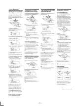 Предварительный просмотр 5 страницы Sony D-E808 Service Manual