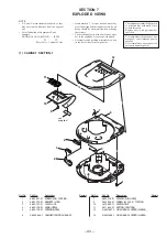 Предварительный просмотр 22 страницы Sony D-E808 Service Manual