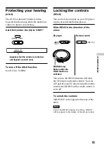 Preview for 15 page of Sony D-EJ1000 - Portable Cd Player Operating Instructions Manual