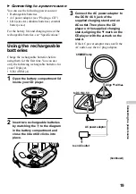 Preview for 19 page of Sony D-EJ1000 - Portable Cd Player Operating Instructions Manual