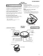 Preview for 3 page of Sony D-EJ360 - PSYC CD Walkman Service Manual