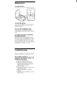 Предварительный просмотр 23 страницы Sony D-ES55 Operating Instructions Manual