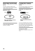 Предварительный просмотр 16 страницы Sony D-FJ737 Operating Instructions Manual