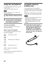 Предварительный просмотр 22 страницы Sony D-FJ737 Operating Instructions Manual