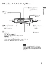 Предварительный просмотр 5 страницы Sony D-FJ75TR - Fm/am Portable Cd Player Operating Instructions Manual