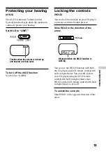 Предварительный просмотр 19 страницы Sony D-FJ75TR - Fm/am Portable Cd Player Operating Instructions Manual