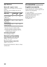 Предварительный просмотр 30 страницы Sony D-FJ75TR - Fm/am Portable Cd Player Operating Instructions Manual