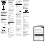 Preview for 2 page of Sony D-FJ787 Marketing Operating Instructions