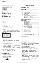 Preview for 2 page of Sony D-NE10 - Atrac Cd Walkman Service Manual