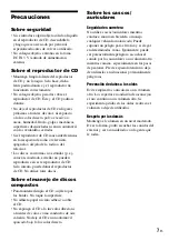 Предварительный просмотр 7 страницы Sony D-NE331 (Spanish) Manual Del Usuario