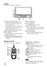 Предварительный просмотр 12 страницы Sony D-NE506CK - Cd Walkman Atrac Operating Instructions Manual