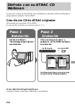 Preview for 38 page of Sony D-NE518CK - Portable Cd Player Operating Instructions Manual