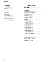 Предварительный просмотр 2 страницы Sony D-NE700 Service Manual