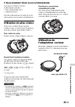 Preview for 55 page of Sony D-NE710 - ATRAC3/MP3 CD Walkman Portable Disc Player Operating Instructions Manual