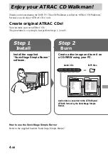 Предварительный просмотр 4 страницы Sony D-NE715 - Portable Cd Player Operating Instructions Manual