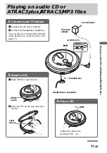 Preview for 11 page of Sony D-NE715 - Portable Cd Player Operating Instructions Manual