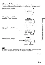 Preview for 13 page of Sony D-NE715 - Portable Cd Player Operating Instructions Manual