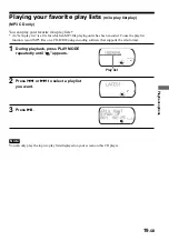 Preview for 19 page of Sony D-NE715 - Portable Cd Player Operating Instructions Manual