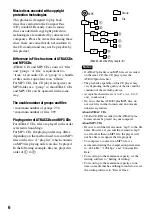 Предварительный просмотр 6 страницы Sony D-NE720 Operating Instructions Manual