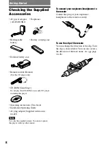 Предварительный просмотр 8 страницы Sony D-NE720 Operating Instructions Manual