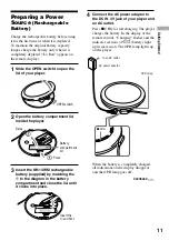 Предварительный просмотр 11 страницы Sony D-NE720 Operating Instructions Manual