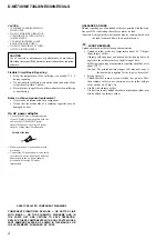 Предварительный просмотр 2 страницы Sony D-NE830 Service Manual