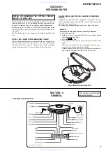 Preview for 3 page of Sony D-NF007 Service Manual