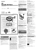 Sony D-NF340 Operating Instructions preview