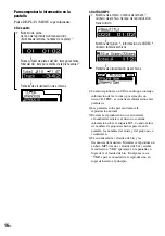 Preview for 16 page of Sony D-NF420 - Portable Cd Player (Spanish) Manual De Instrucciones