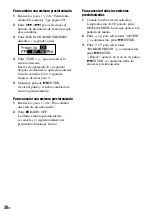 Preview for 30 page of Sony D-NF420 - Portable Cd Player (Spanish) Manual De Instrucciones