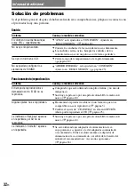 Preview for 32 page of Sony D-NF420 - Portable Cd Player (Spanish) Manual De Instrucciones