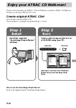 Предварительный просмотр 4 страницы Sony D-NF611 - Portable Cd Player Operating Instructions Manual