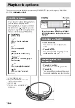 Предварительный просмотр 16 страницы Sony D-NF611 - Portable Cd Player Operating Instructions Manual