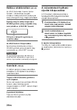 Предварительный просмотр 64 страницы Sony D-NF611 - Portable Cd Player Operating Instructions Manual