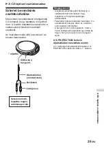 Предварительный просмотр 65 страницы Sony D-NF611 - Portable Cd Player Operating Instructions Manual