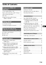 Preview for 3 page of Sony D-NS921F - Portable Cd Player Operating Instructions Manual