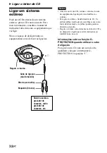 Preview for 116 page of Sony D-NS921F - Portable Cd Player Operating Instructions Manual