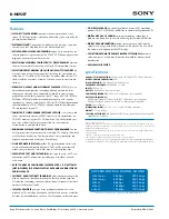 Preview for 2 page of Sony D-NS921F - Portable Cd Player Specifications