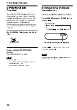 Preview for 12 page of Sony D-SJ01 - Sports Discman Operating Instructions Manual