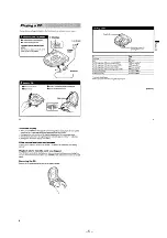 Preview for 5 page of Sony D-SJ01 - Sports Discman Service Manual