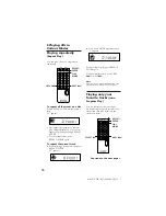 Предварительный просмотр 14 страницы Sony D-V500 Operating Instructions Manual