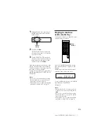 Предварительный просмотр 15 страницы Sony D-V500 Operating Instructions Manual