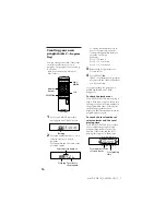 Предварительный просмотр 16 страницы Sony D-V500 Operating Instructions Manual