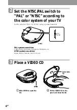 Preview for 5 page of Sony D-V55 Operating Instructions Manual