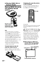 Preview for 9 page of Sony D-V55 Operating Instructions Manual