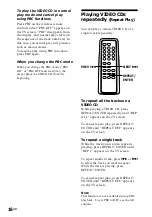 Preview for 15 page of Sony D-V55 Operating Instructions Manual