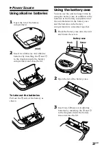 Preview for 26 page of Sony D-V55 Operating Instructions Manual