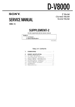 Предварительный просмотр 55 страницы Sony D-V8000 Service Manual