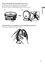 Preview for 7 page of Sony D-VE45 Operating Instructions Manual